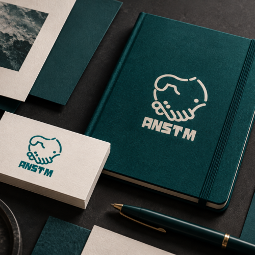 ANSTM branding service illustration